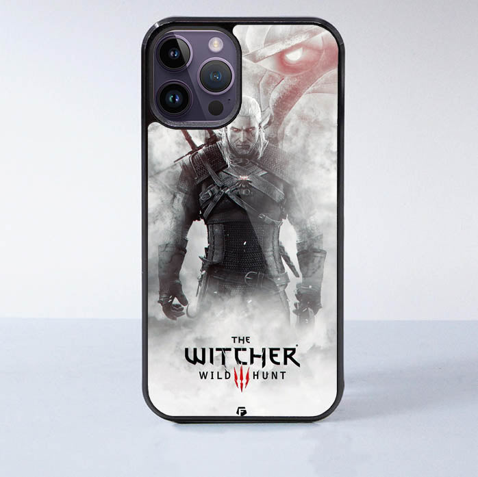 The Witcher Wild Hunt iPhone 14 Pro Max Tempered Glass Case